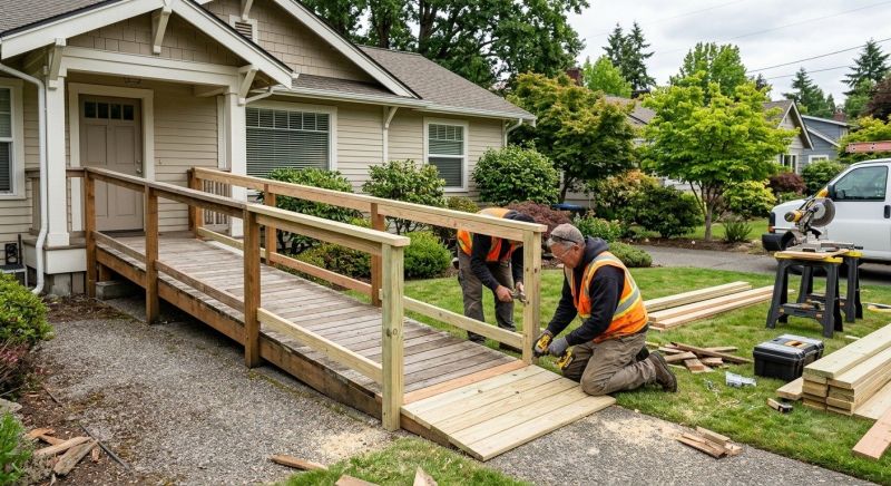 Accessible Ramp Installation in Kansas City, KS
