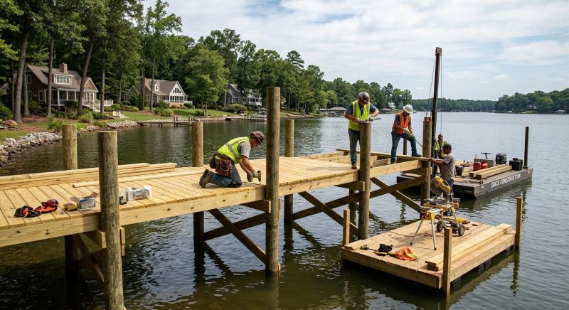 Boat Dock Construction in Olathe, KS
