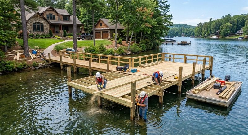 Boat Dock Construction in Olathe, KS
