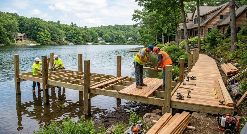 Boat Dock Construction in Overland Park, KS