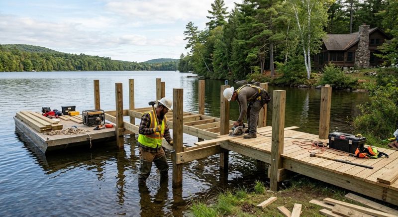 Water Dock Installation in Alpharetta, GA